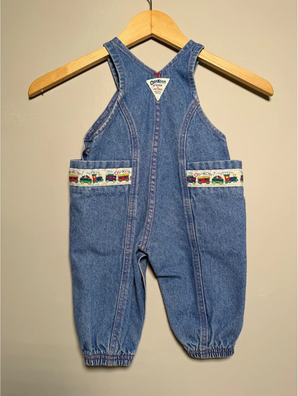Vintage 1990s Oshkosh Overalls Size 12 Months